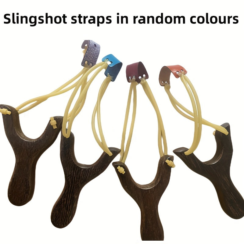 Solid Wood Slingshot for Outdoor Sports Camping Shooting