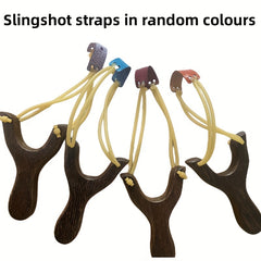 Solid Wood Slingshot for Outdoor Sports Camping Shooting