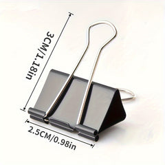 1pc Metal Binder Clips for Office School and Home Use