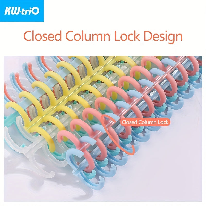 10pcs Detachable Buckle Loose leaf Binding Strip 30 hole Round Hole Coil Opening