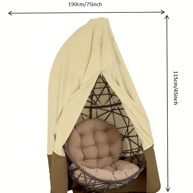 Waterproof Garden Swing Cover Protects Outdoor Chairs