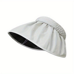 Foldable Shell Visor Hat UV Protection Wide Brim Sun Hat