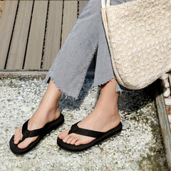 STQ Women's Beach Flip Flops With Arch Support Thong Sandals