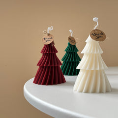 3D Pine Silicone Mold for DIY Christmas Tree Scented Candle Decoration