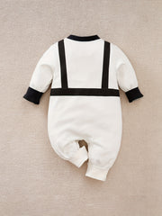 Astronaut Costume Long Sleeve Baby Bodysuit