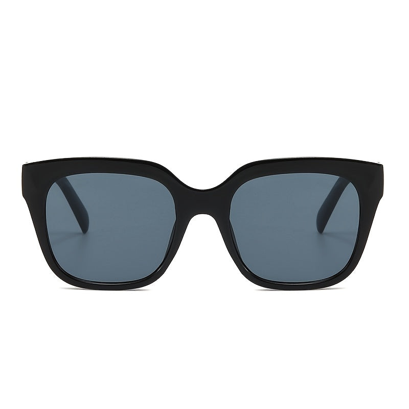 Square Polarized Sunglasses Vintage Ladies Stylish Oversized Glasses