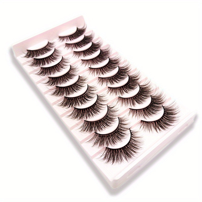3D Faux Mink Lashes Natural False Eyelashes Dramatic Volume Lashes