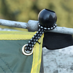 25pcs Bungee Cords Set for Camping Tarp Cargo Tent Poles