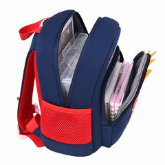 3D Dinosaur Cartoon Kids Backpack for School
