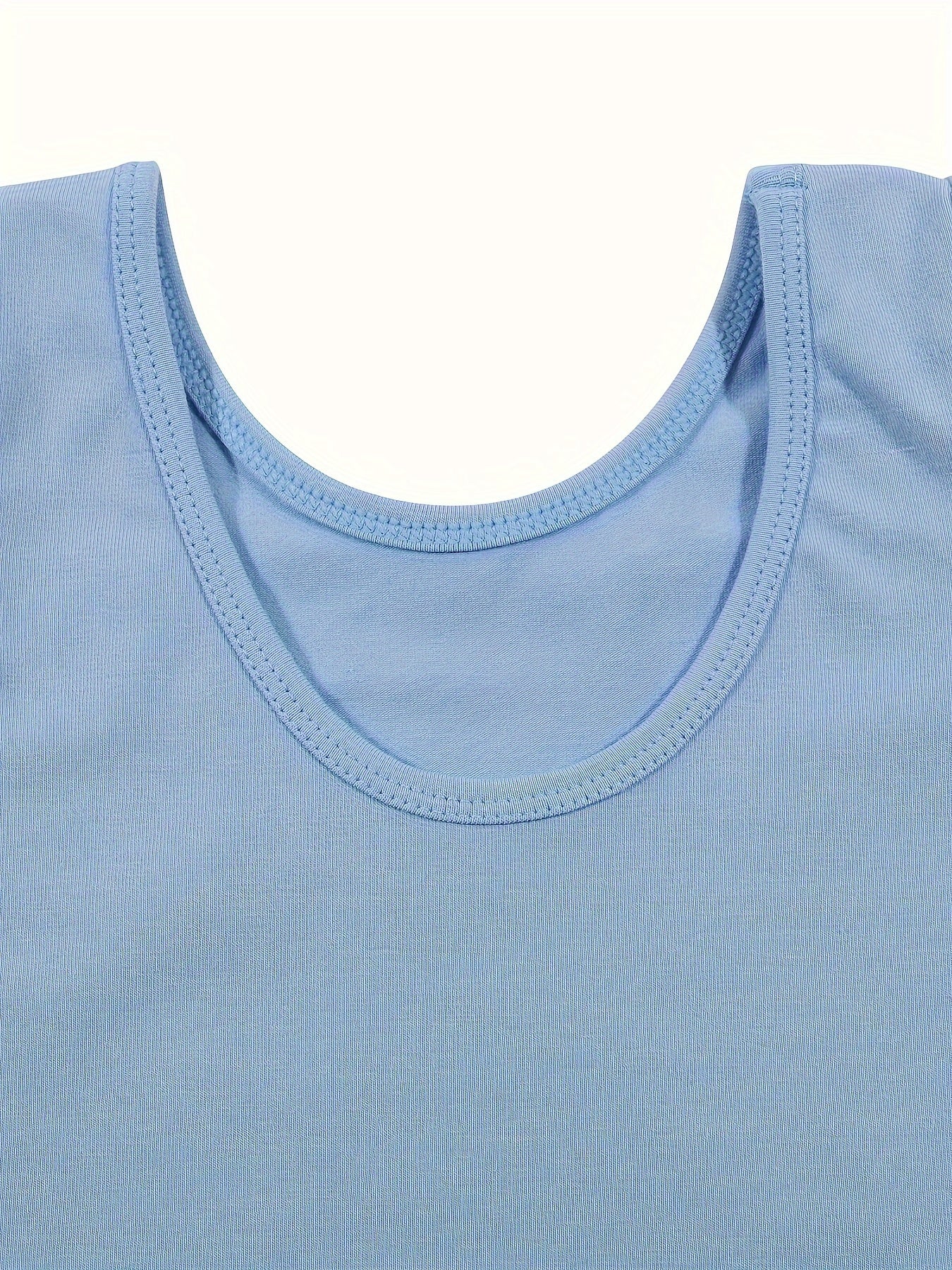 Girls Cotton Short Sleeve Ballet Leotard Romper