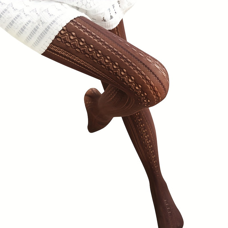 High Waist Slim Footed Pantyhose Women's Stockings