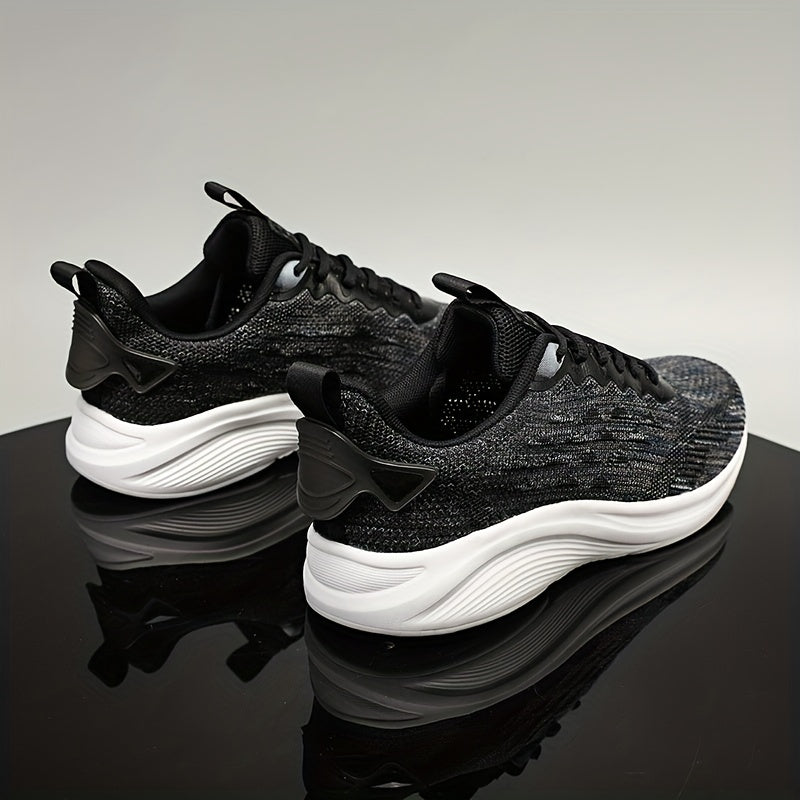 Breathable Lace-Up Sneakers Lightweight Running Shoes