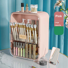 Makeup Organizer Large Capacity with Brush Holder