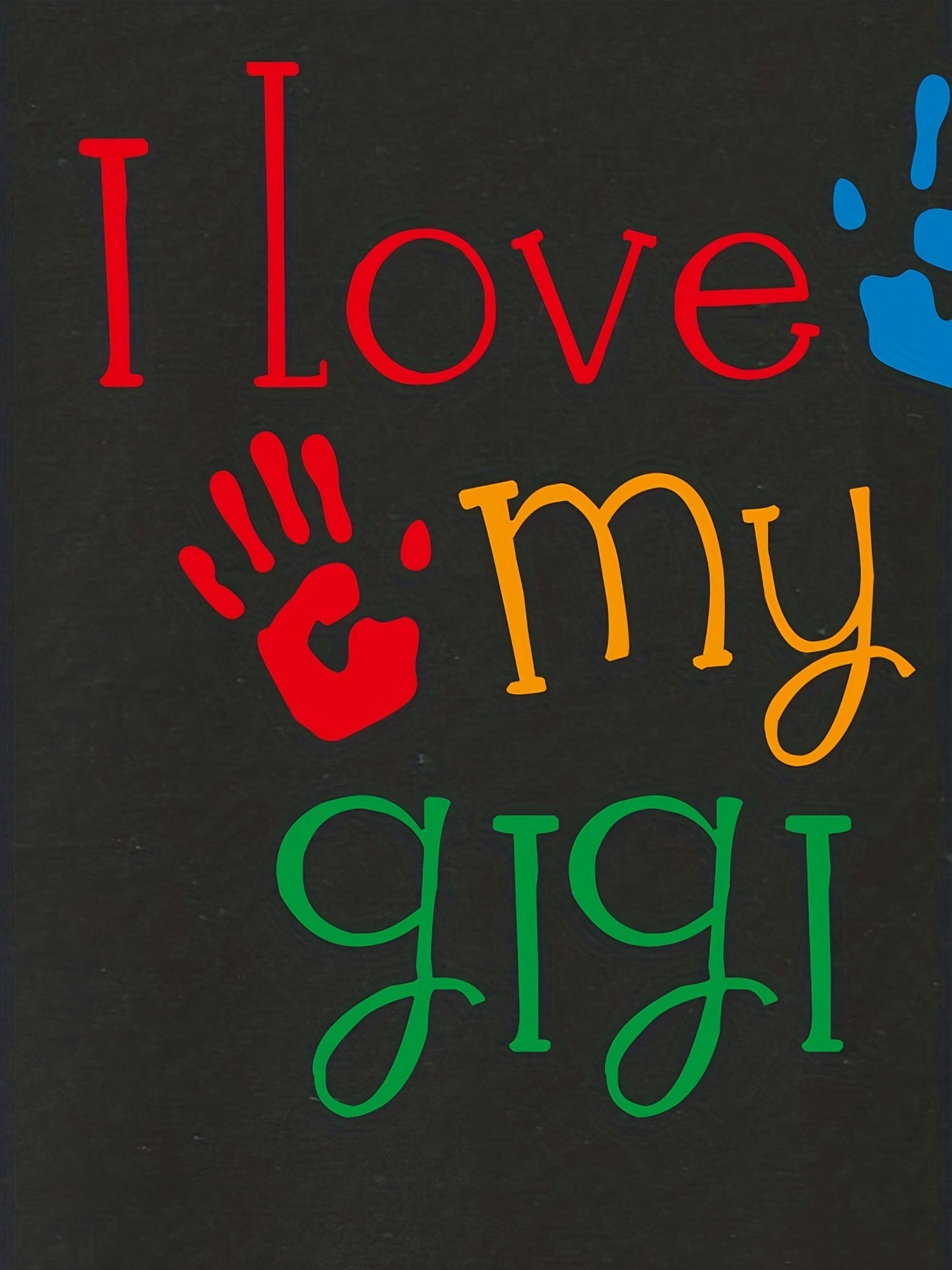 Casual I Love My Gigi Round Neck T-shirt for Baby Girls and Boys