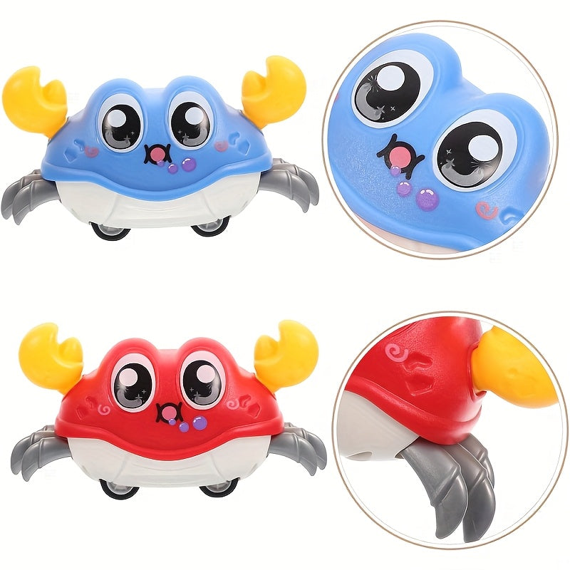 Insect Crab Toy for Kids No Inertia Movement Crawling Toy Car 8 Legs