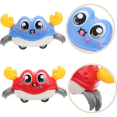 Insect Crab Toy for Kids No Inertia Movement Crawling Toy Car 8 Legs