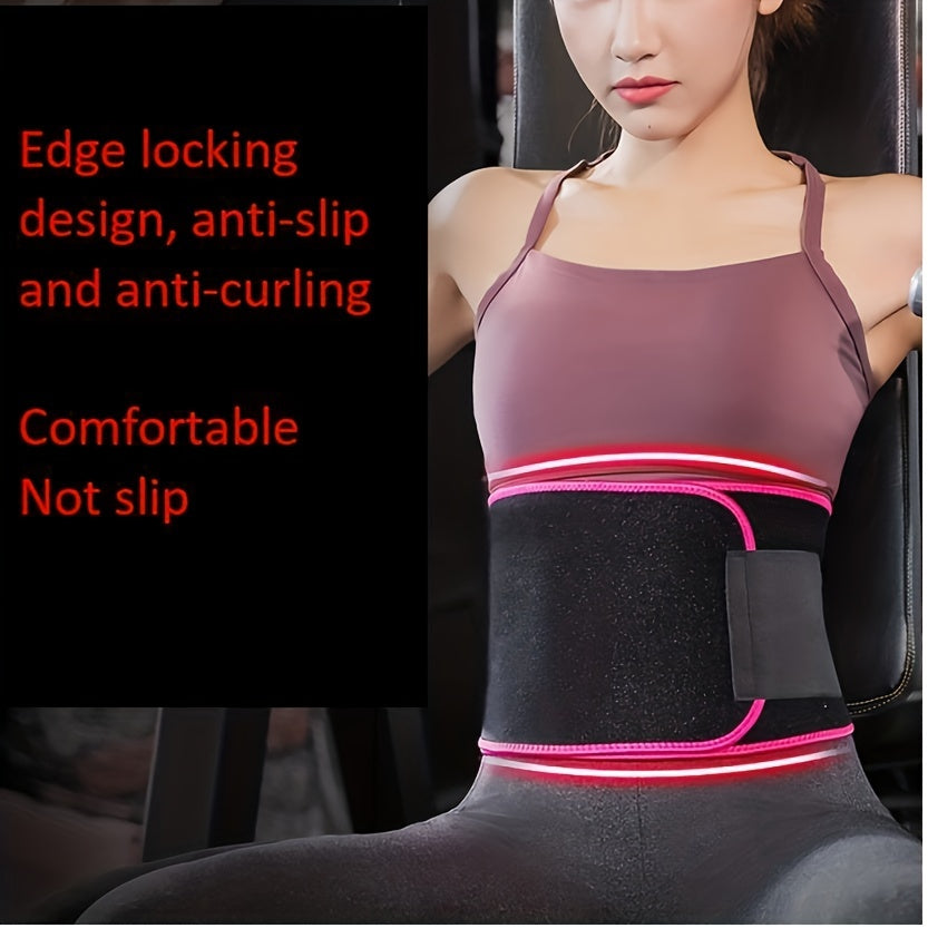 Unisex Running Waist Protector Sweat Belt Neoprene Fitness Gear