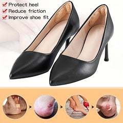 Heel Cushion Pads Self Adhesive Heel Liners for Heel Pain Relief