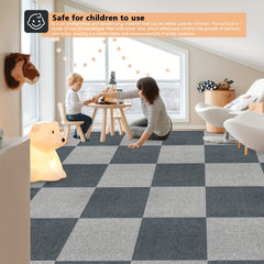 20pcs Anti-slip Floor Carpet Sticker Self-adhesive Square