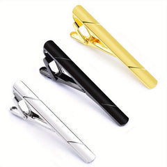 3 Pcs Tie Clips Men Wedding Business Father