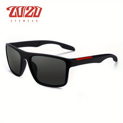 Men's Polarized Square Sunglasses Anti Glare UV Protection