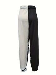 Ribbon Men's Athletic Jogger Pants with Drawstring