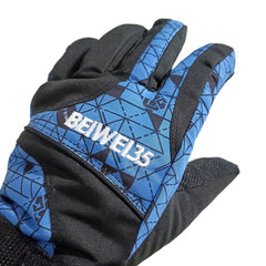 Men's Windproof Thermal Ski Gloves for Outdoor Activities