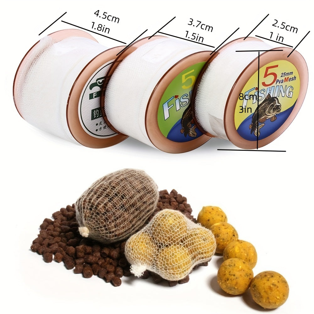 Universal Fishing Mesh Bait Bag for Carp Fishing Refillable PVA Stocking Bags