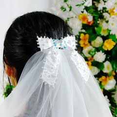 Crystal Bow Hair Clip Solid Hair Clip Hair Accessories