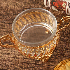 Creative Glass Sugar Cup Kitchen Seasoning Jar