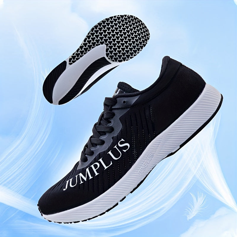 Men's Breathable Running Shoes Non Slip Lace Up Sneakers
