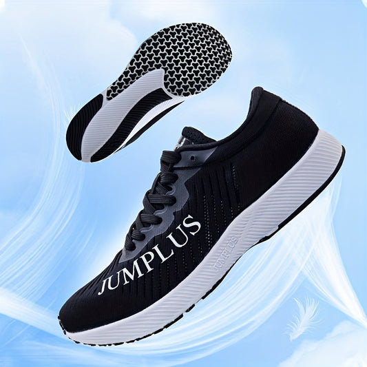 Men's Breathable Running Shoes Non Slip Lace Up Sneakers
