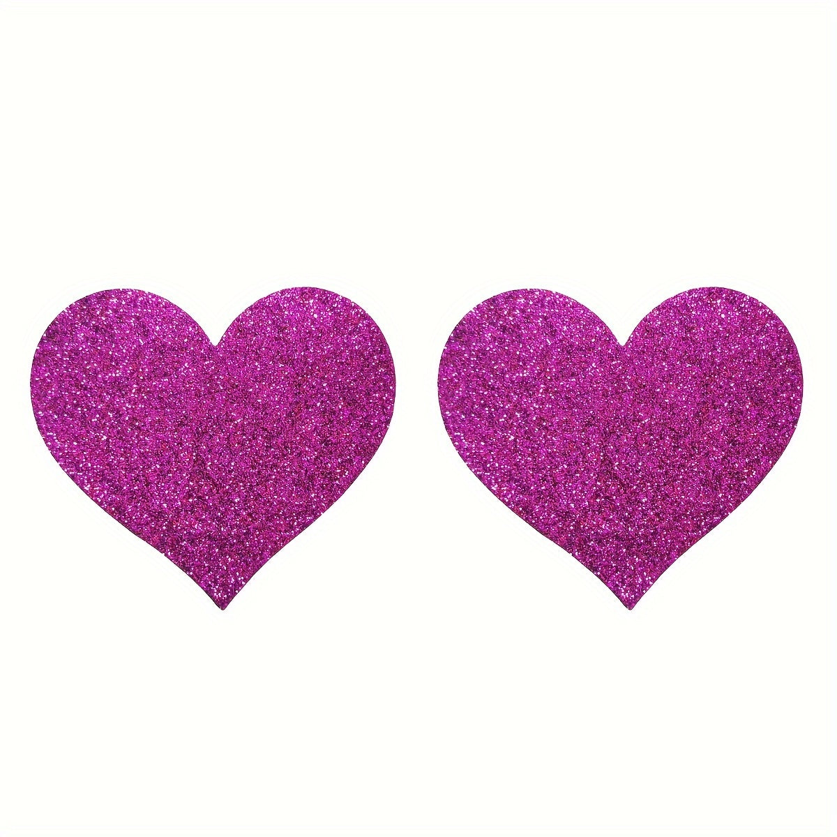 5 Pairs Heart Shape Nipple Covers Self Adhesive Disposable Nipple Pasties