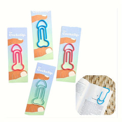 Colorful Plastic Bookmark Paper Clip