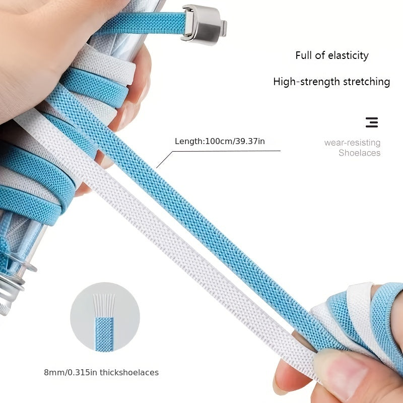 Elastic No Tie Shoe Laces for Sneakers