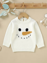 Christmas Baby Sweater Kids Pullover Top Long Sleeve