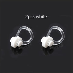 4pcs Swimming Nose Clips Soft Comfortable Aid Equipment Nose Plugs for Swimming