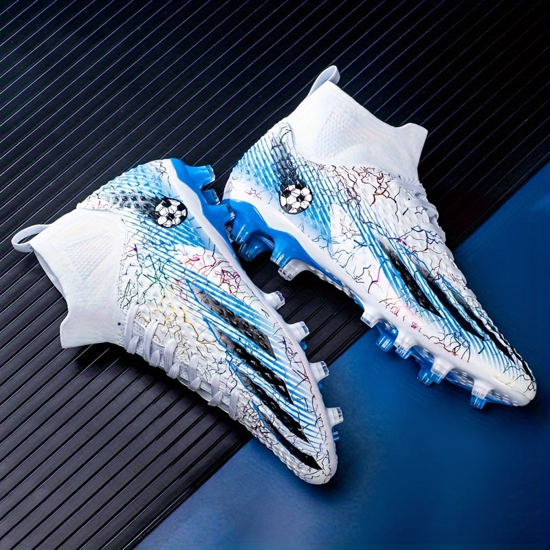 Men's Non Slip Soccer Cleat Spikes Comfy Outdoor Breathable Soccer Shoes