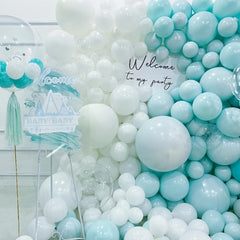 60pcs Macaron Mint Green Balloons for Party Decorations