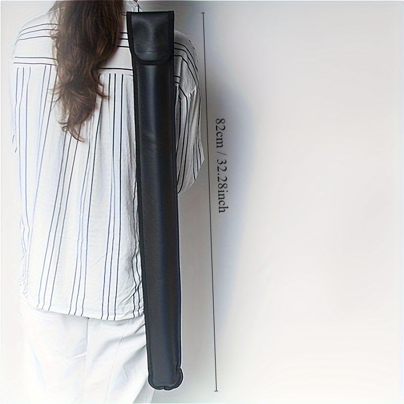 Portable Billiard Rod Storage Bag with Inner Velvet Cloth