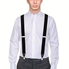 1pc 2 Adult Elastic Suspenders Belt Unisex Straps
