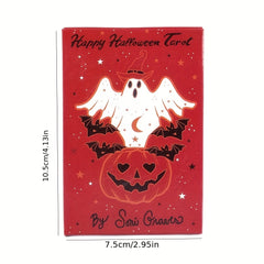 Halloween Tarot Card Deck with Game Instructions QR Code