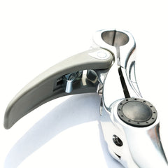 4mm Quick Release Adjustable Handlebar Riser - Silver