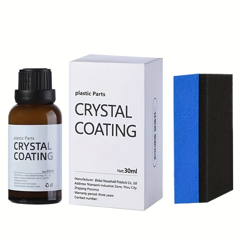 30ml Plastic Refurbished Crystal Coating Wax Auto Interior Car Plastic Renovated