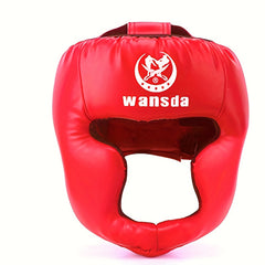 Sanda & Taekwondo Helmet PU Material Fighting Head Guard