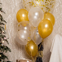 40 Clear Balloons 25 cm Transparent Latex Party Balloon Wedding Christmas Decor