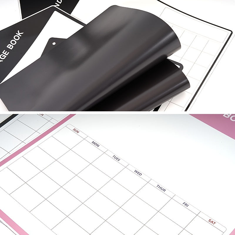 Magnetic Refrigerator Sticker Message Board A3 Weekly Monthly Planner