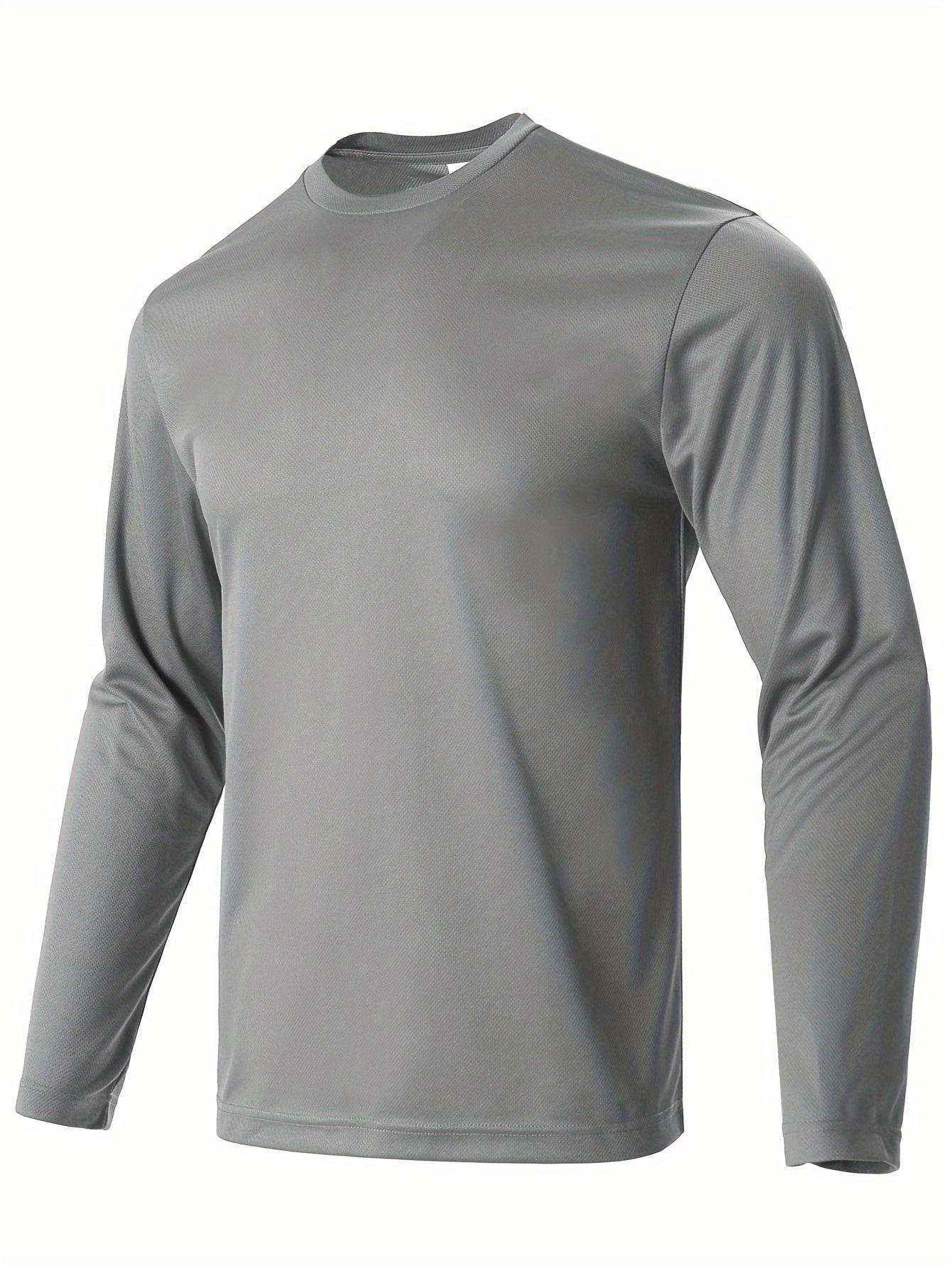 Men's Casual Long Sleeve T-shirt 3pcs Set