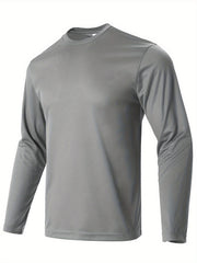 Men's Casual Long Sleeve T-shirt 3pcs Set