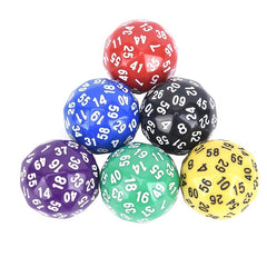 1pc D60 Polyhedral Acrylic Dice 60 Sided Game Dice